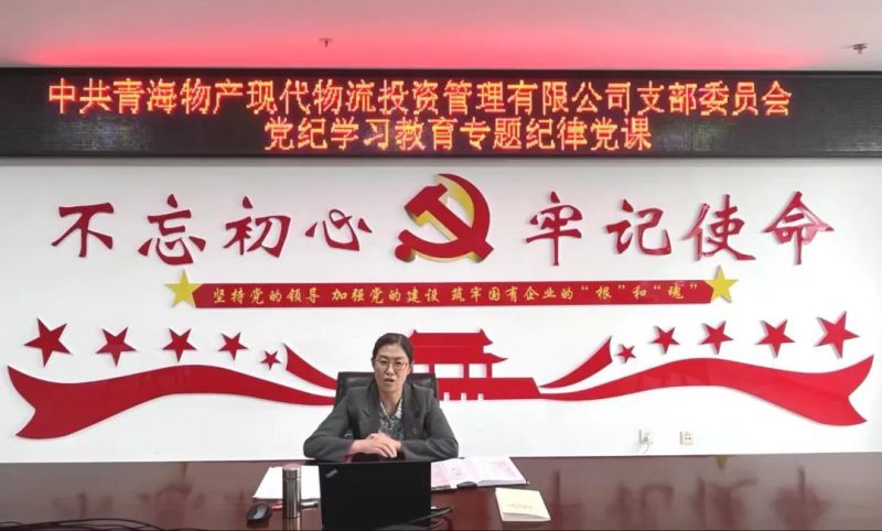 嚴明紀律作風 永葆政治本色——集團黨委書記、董事長劉玲同志講授專題紀律黨課