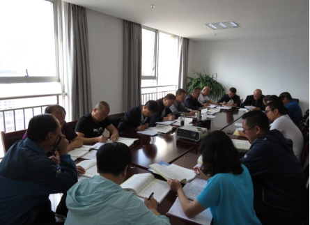 配送公司黨委召開“不忘初心、牢記使命”主題教育學習交流會
